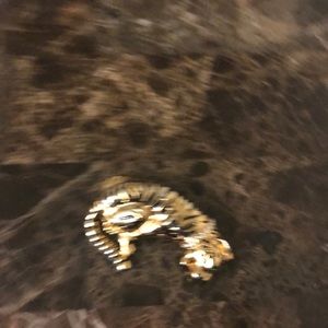 Gold tone Jaguar pendant